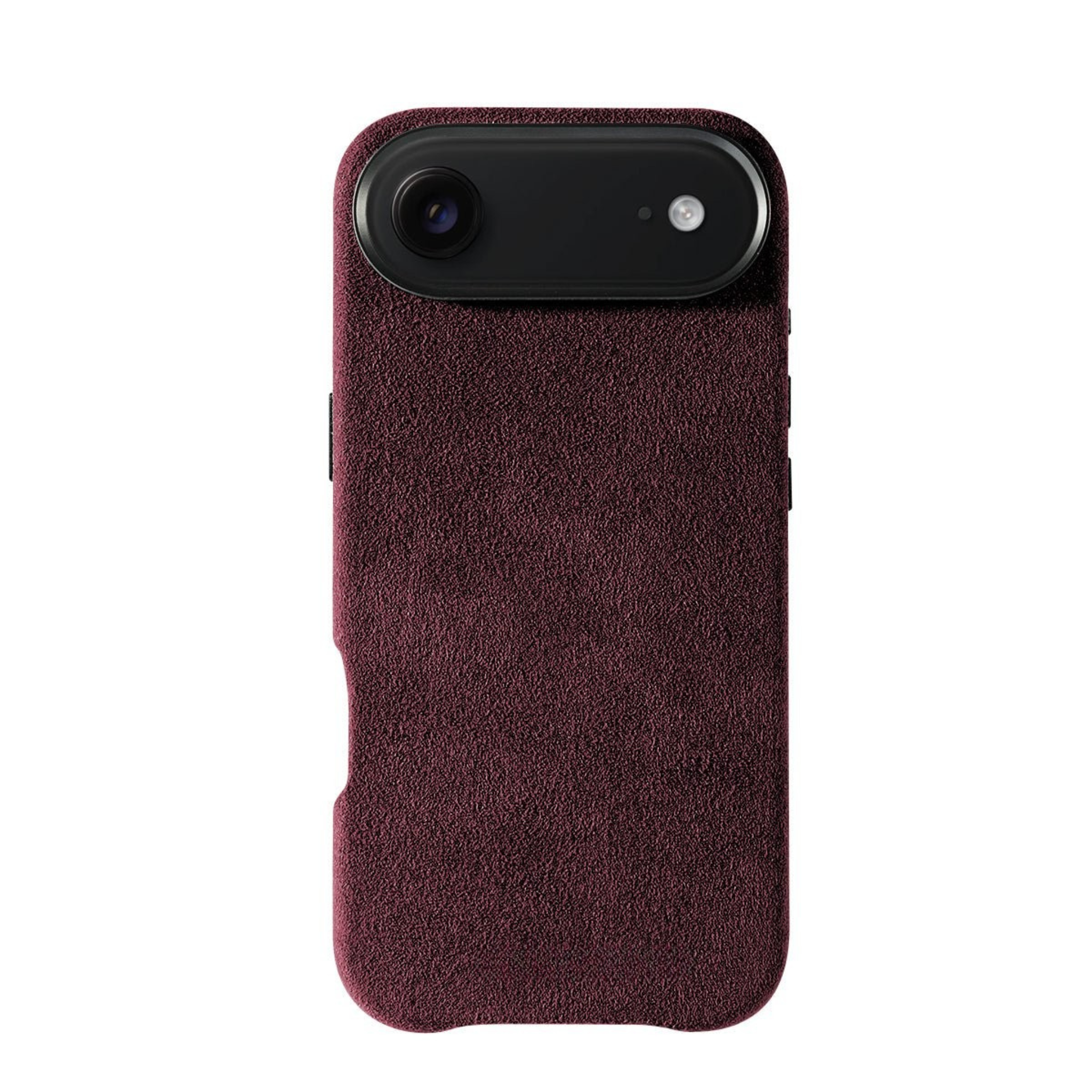 iPhone 17 Air - Coque Alcantara - Rouge Bordeaux