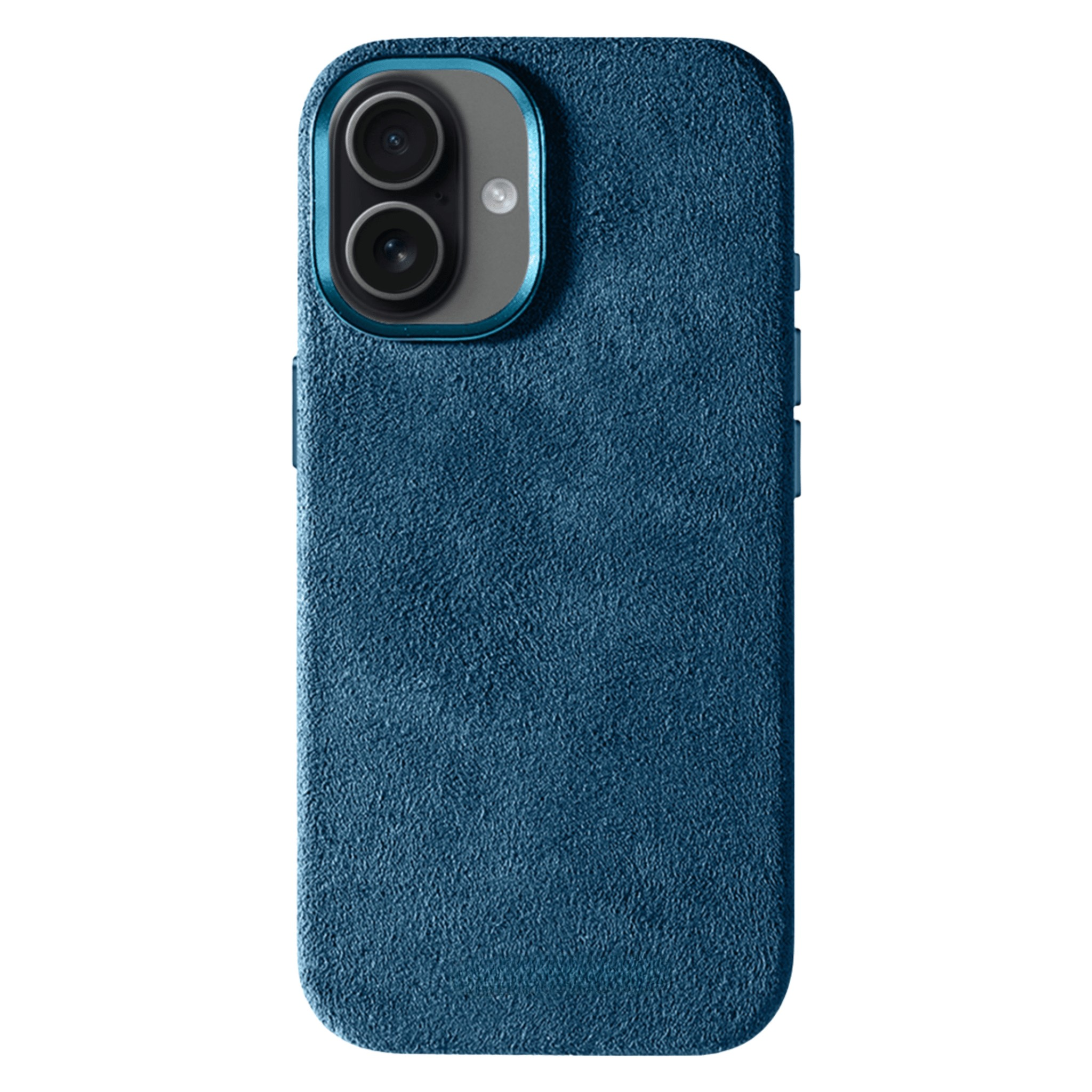 iPhone 17 - Coque Alcantara - Bleu Océan