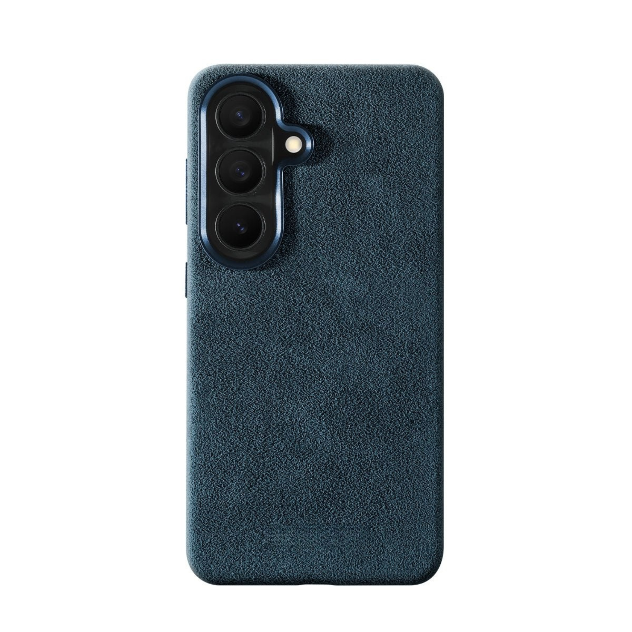 Samsung Galaxy S26 - Coque Alcantara - Bleu océan