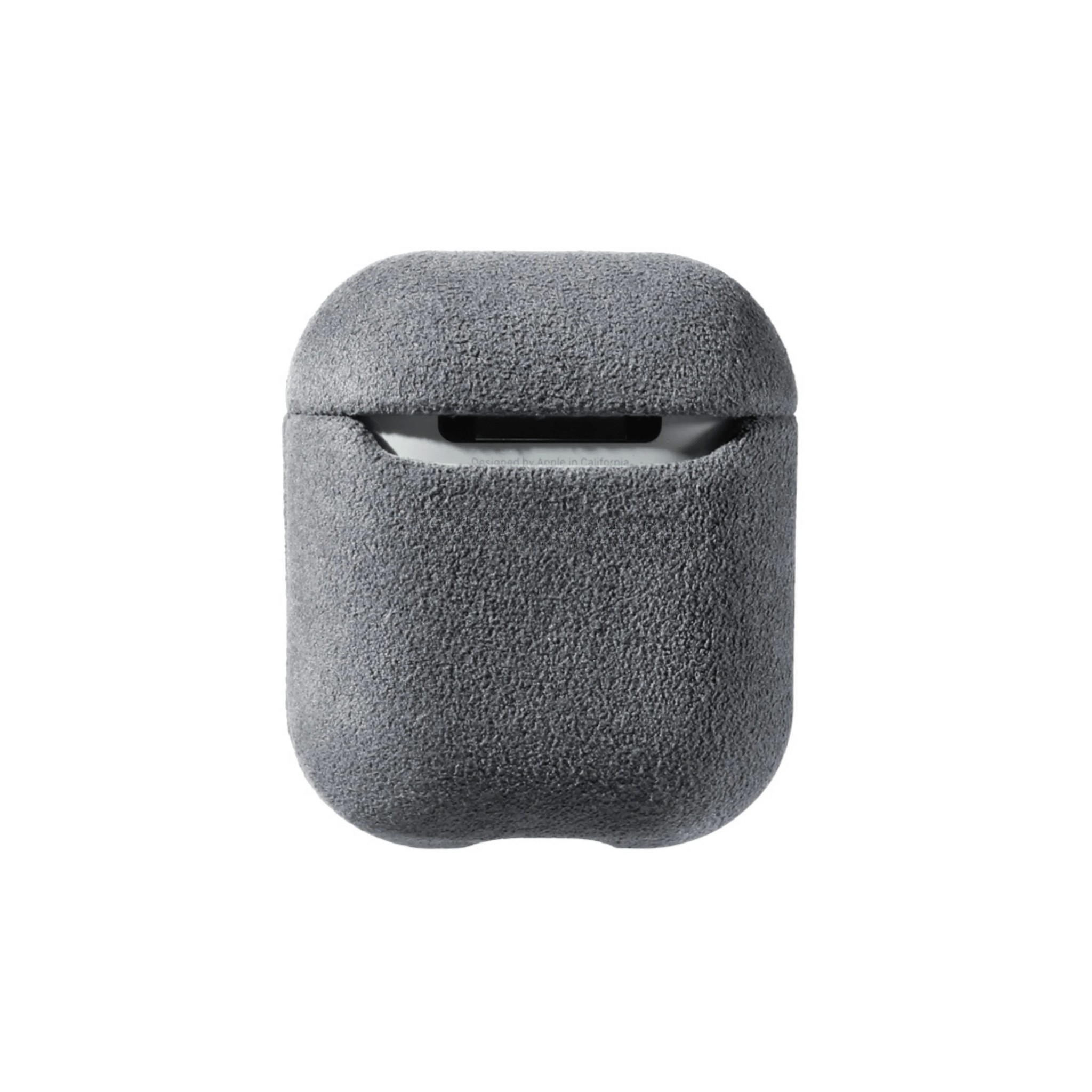 Coque Alcantara pour AirPods 1/2ᵉ génération - Gris Nardo