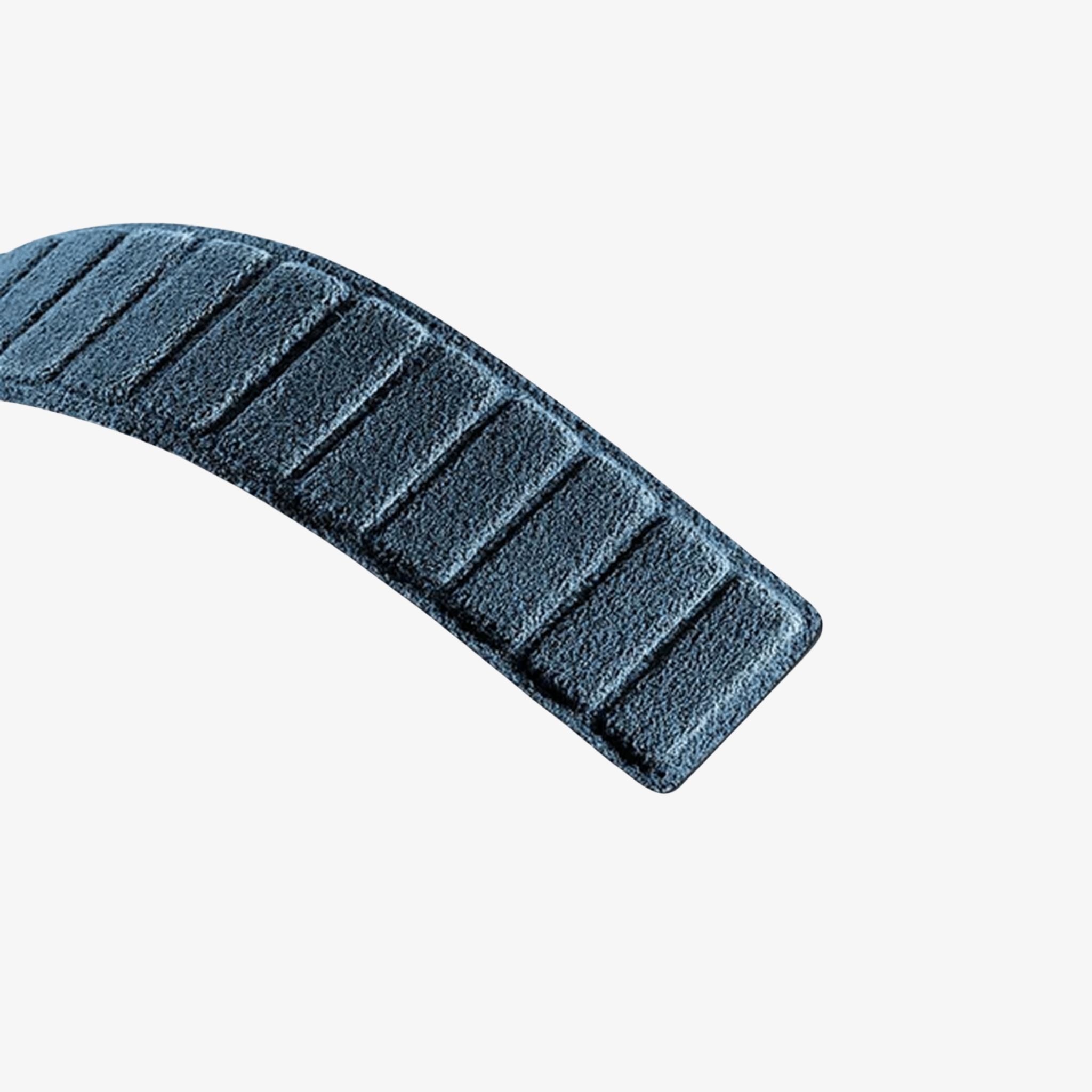 Bracelet Apple Watch en Alcantara - Bleu Océan - 38/40/41/42 mm