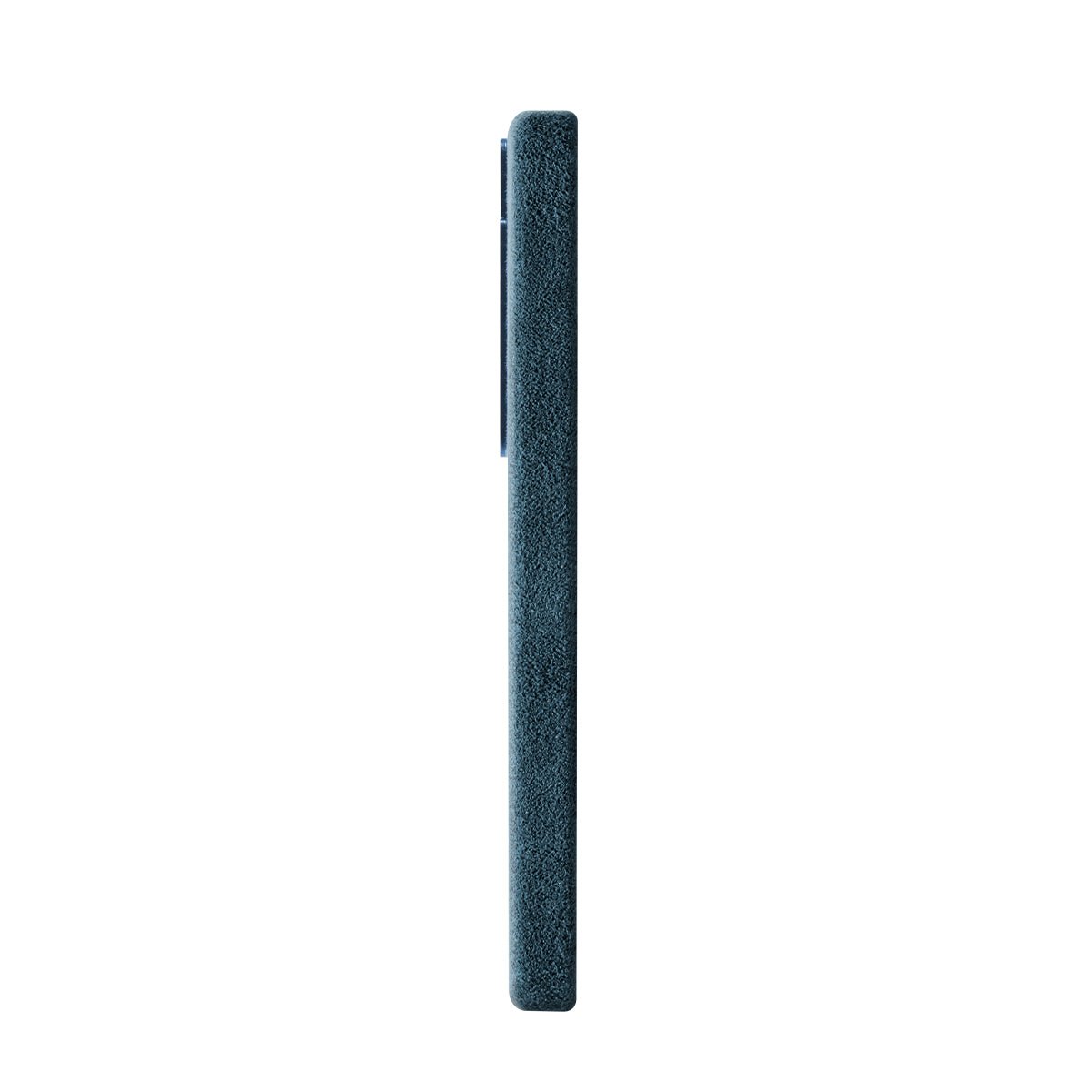 Samsung Galaxy S26 - Coque Alcantara - Bleu océan
