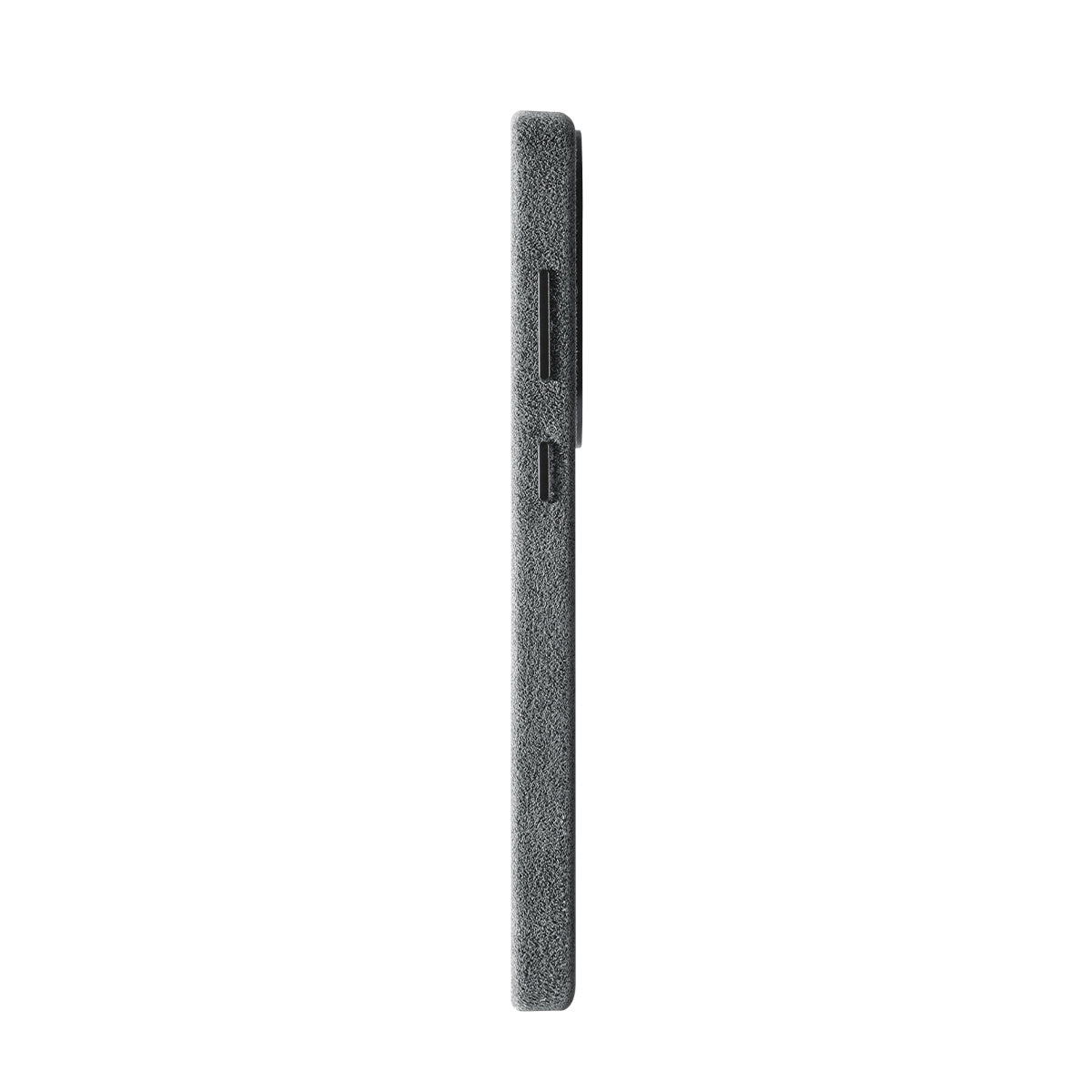 Samsung Galaxy S26 Plus - Coque en Alcantara - Gris Nardo