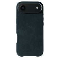 iPhone 17 Air - Coque en Alcantara - Bleu marine