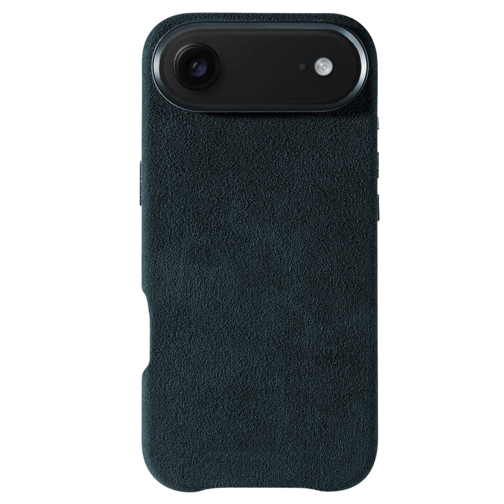 iPhone 17 Air - Coque en Alcantara - Bleu marine