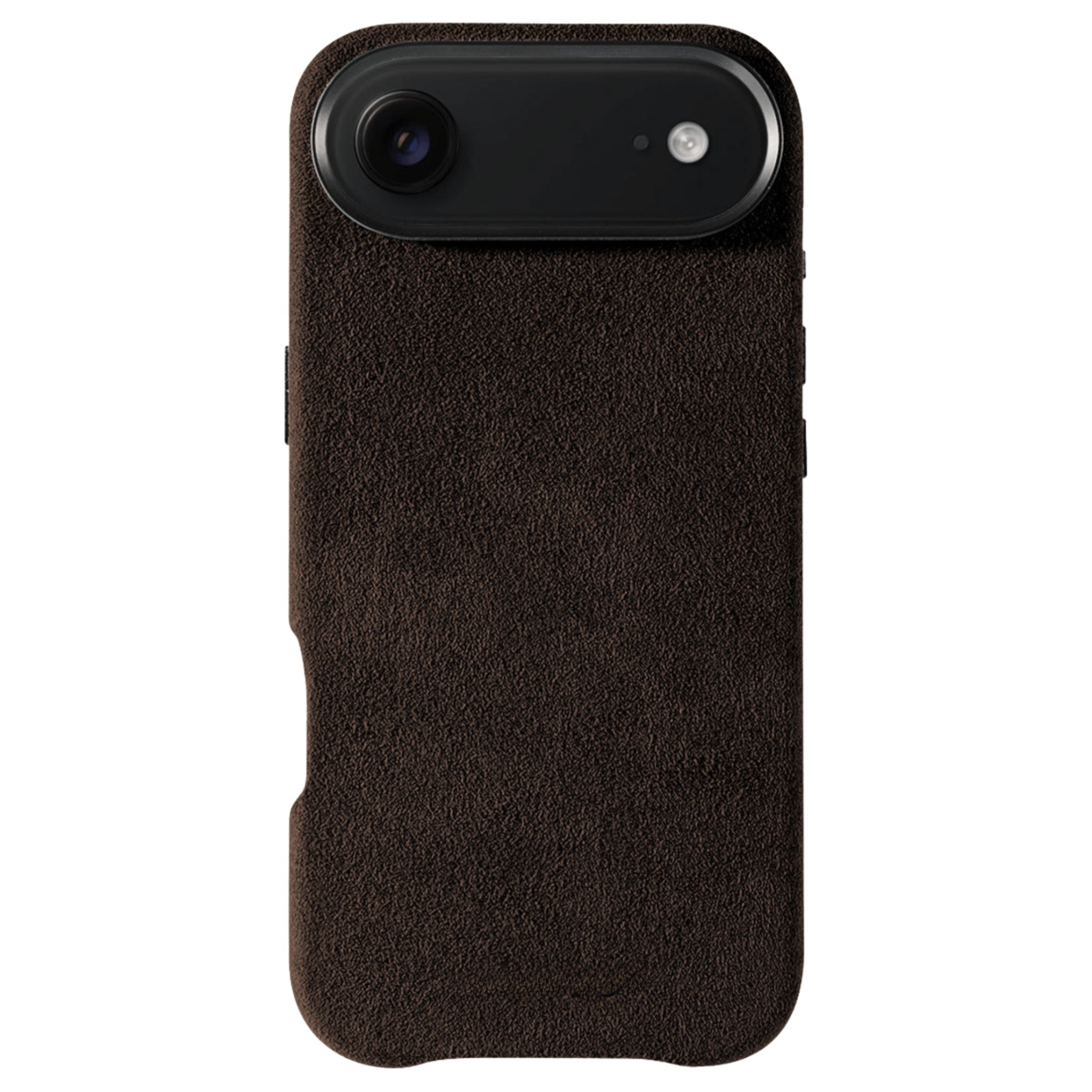 iPhone 17 Air - Coque Alcantara - Marron chocolat