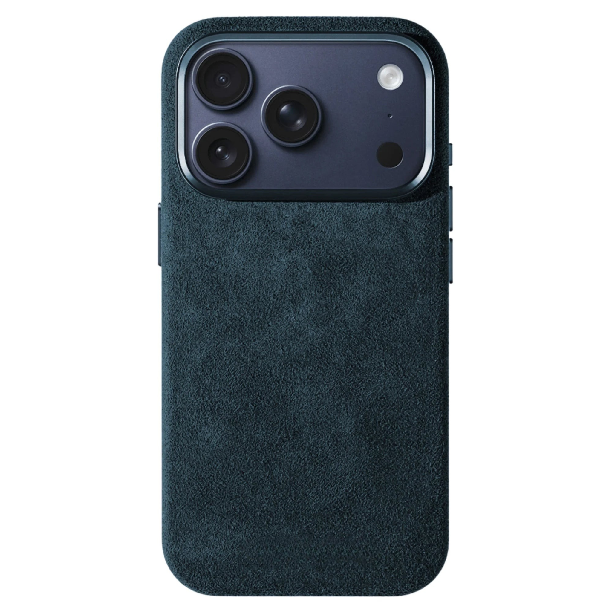 iPhone 17 Pro - Coque Alcantara - Bleu marine