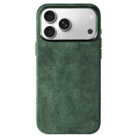 iPhone 17 Pro - Coque Alcantara - Vert nuit