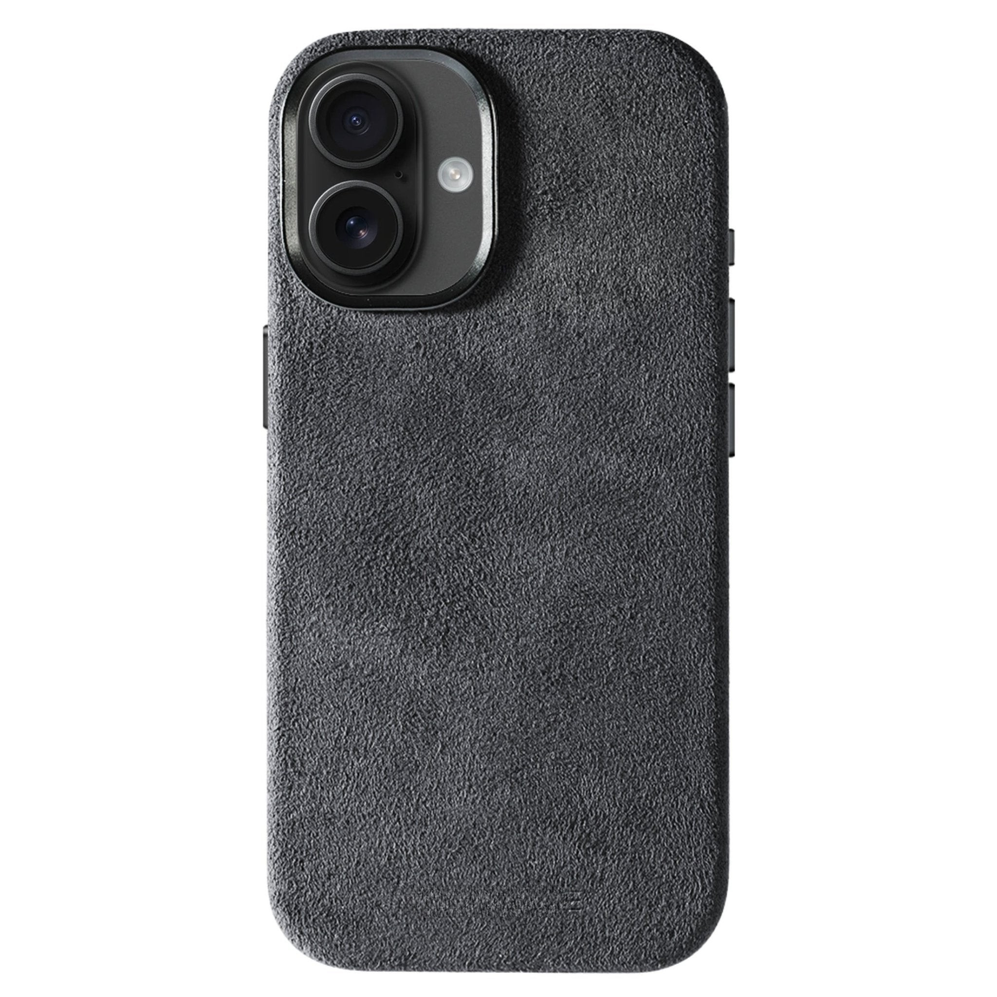iPhone 17 - Coque en Alcantara - Gris sidéral