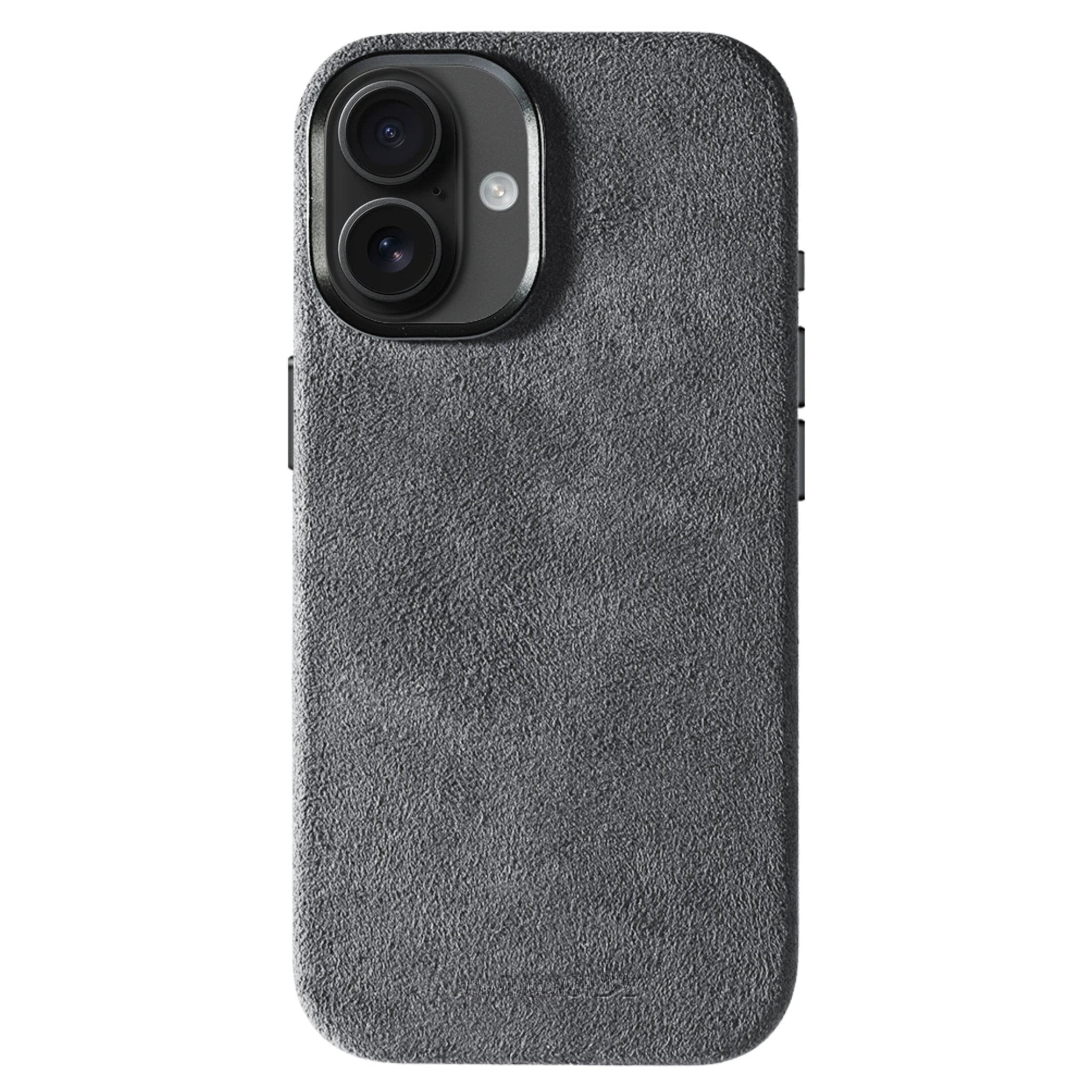 iPhone 17 - Coque en Alcantara - Gris Nardo
