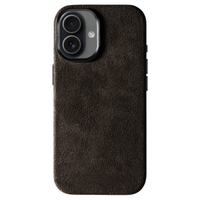 iPhone 17 - Coque Alcantara - Marron chocolat