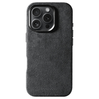 iPhone 16 Pro Max - Coque Alcantara - Gris Sidéral