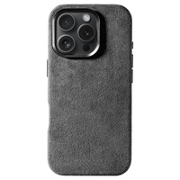 iPhone 16 Pro Max - Coque Alcantara - Gris Nardo