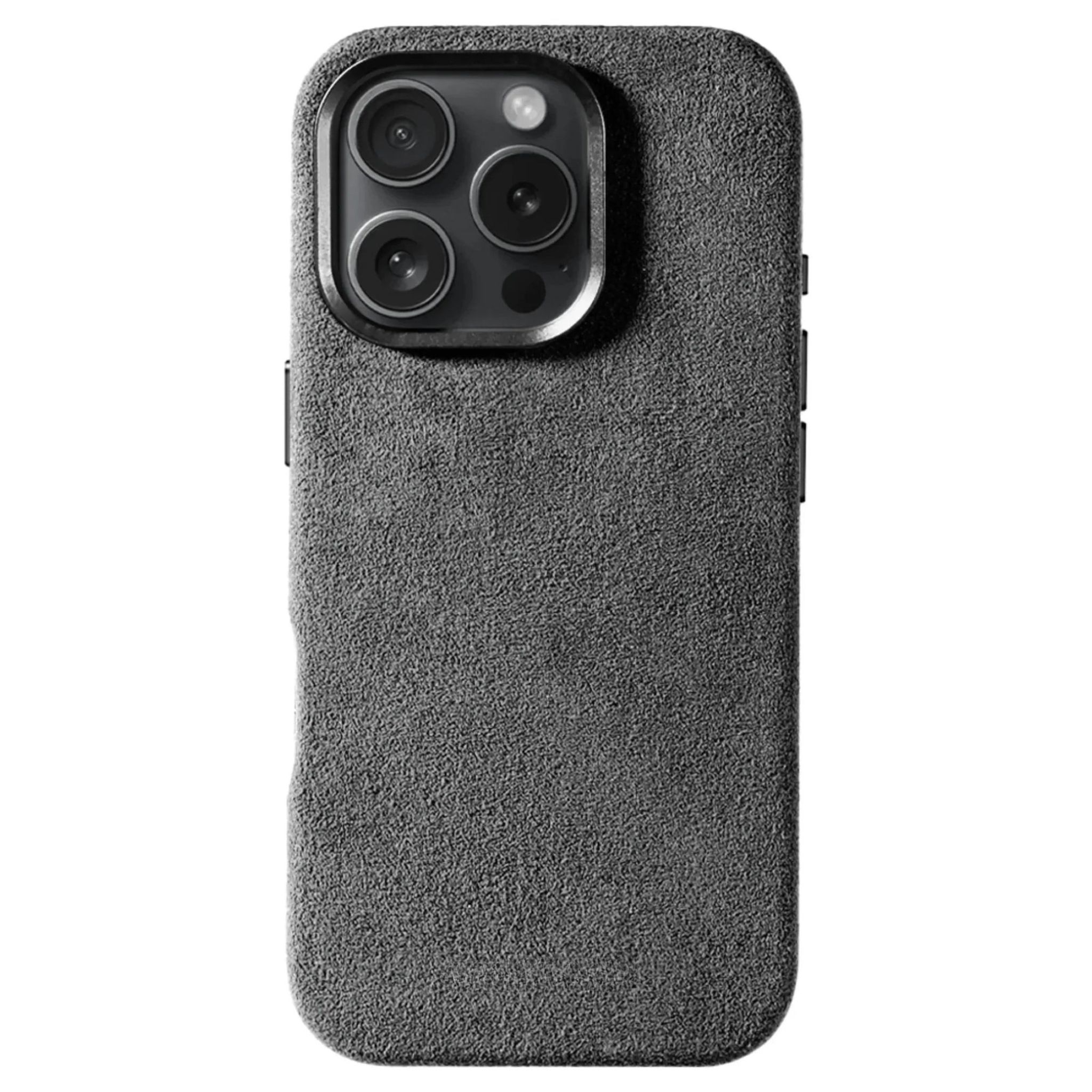 iPhone 16 Pro - Coque Alcantara - Gris Nardo