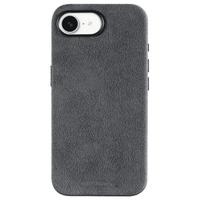iPhone 16e - Coque en Alcantara - Gris Nardo
