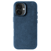 iPhone 16 - Coque Alcantara - Bleu Océan