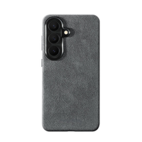 Samsung Galaxy S26 - Coque Alcantara - Gris Nardo