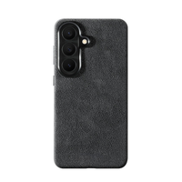 Samsung Galaxy S26 - Coque Alcantara - Gris Sidéral