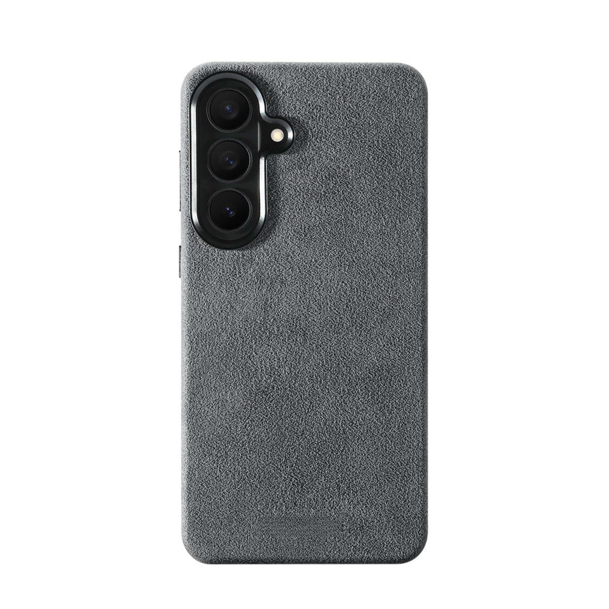 Samsung Galaxy S26 Plus - Coque en Alcantara - Gris Nardo