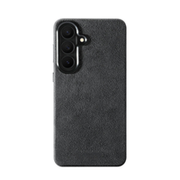 Samsung Galaxy S26 Plus - Coque Alcantara - Gris Sidéral