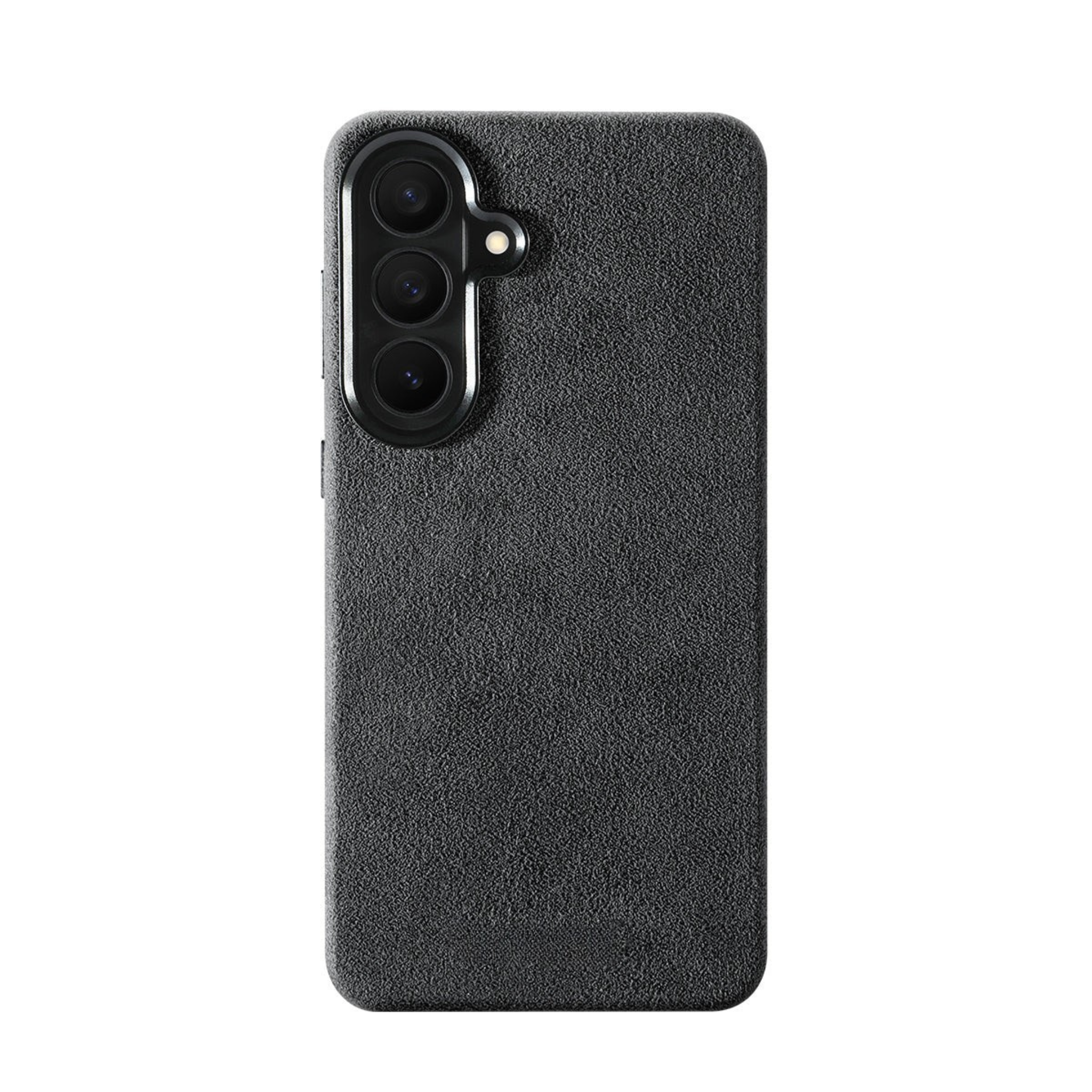 Samsung Galaxy S26 Plus - Coque Alcantara - Gris Sidéral