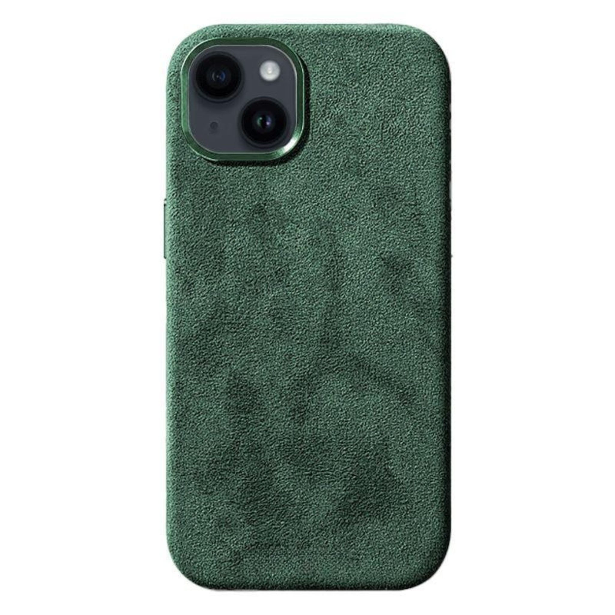 iPhone 15 - Coque Alcantara - Vert Nuit