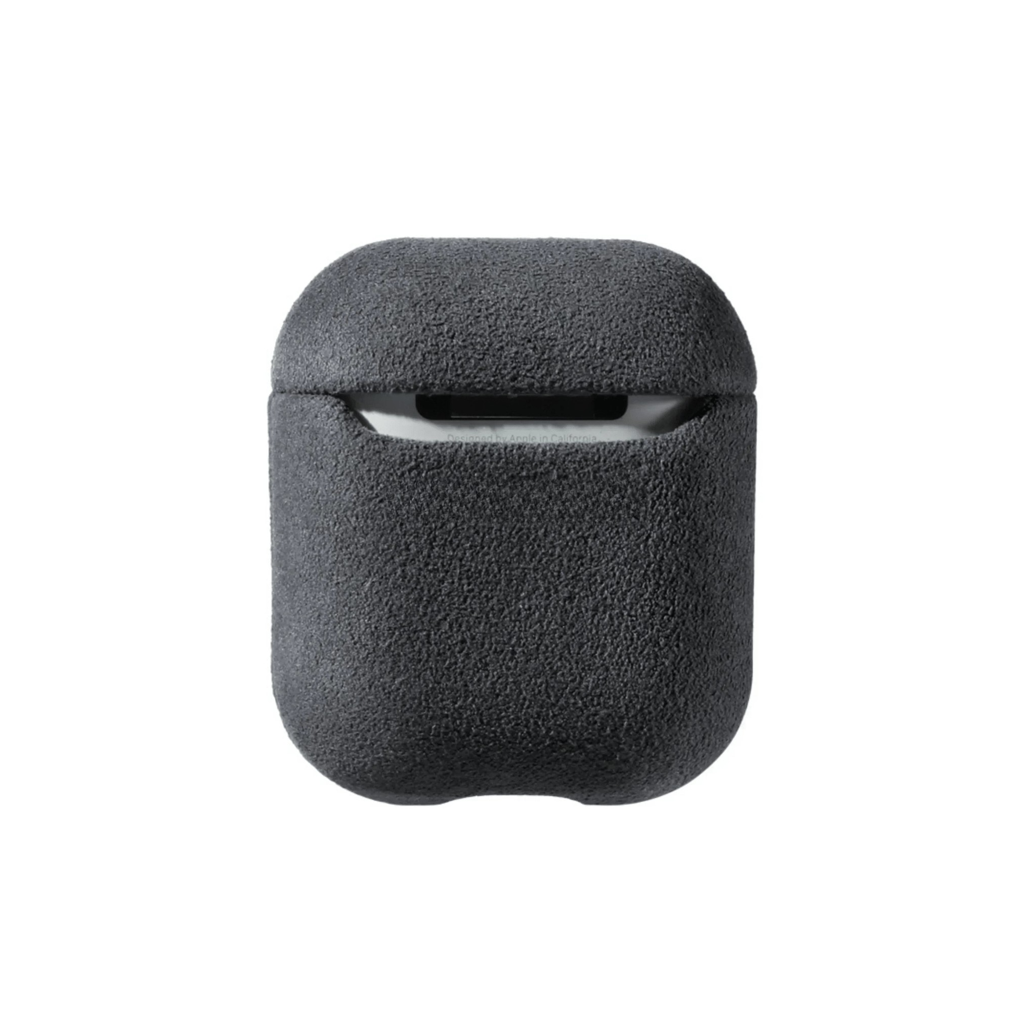 Coque Alcantara pour AirPods 1/2 Gen - Gris sidéral