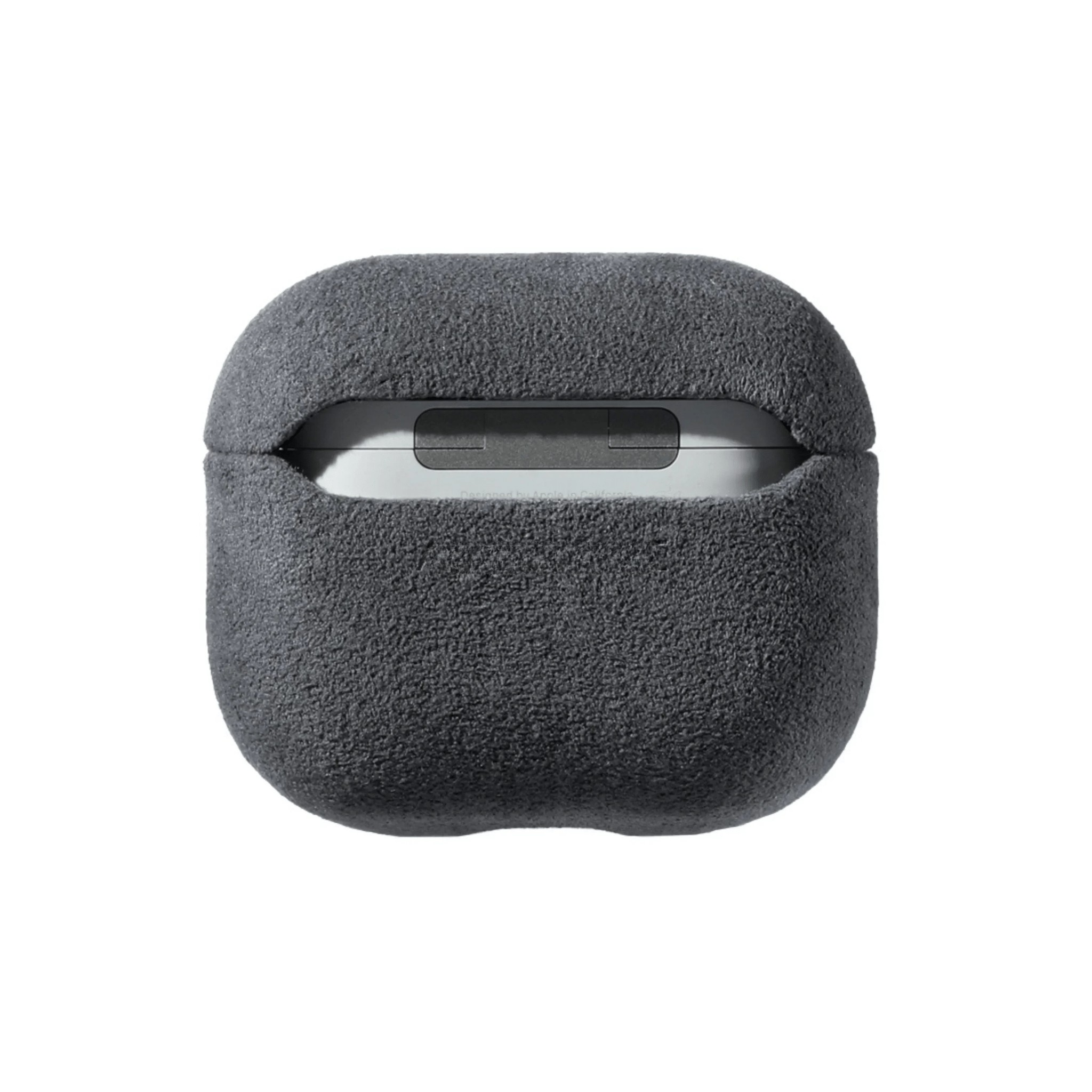 Coque AirPods (3ᵉ génération) en Alcantara - Gris sidéral