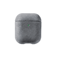 Coque Alcantara pour AirPods 1/2ᵉ génération - Gris Nardo