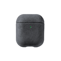 Coque Alcantara pour AirPods 1/2 Gen - Gris sidéral