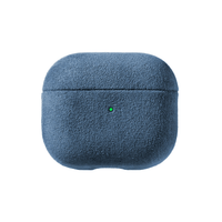 Coque Alcantara pour AirPods (3e génération) - Bleu océan