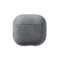 Coque en Alcantara pour AirPods (4e génération) - Gris Nardo