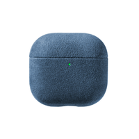 Coque Alcantara pour AirPods (4ᵉ génération) - Bleu Océan