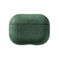 Coque Alcantara pour AirPods Pro (3ᵉ génération) - Vert Nuit