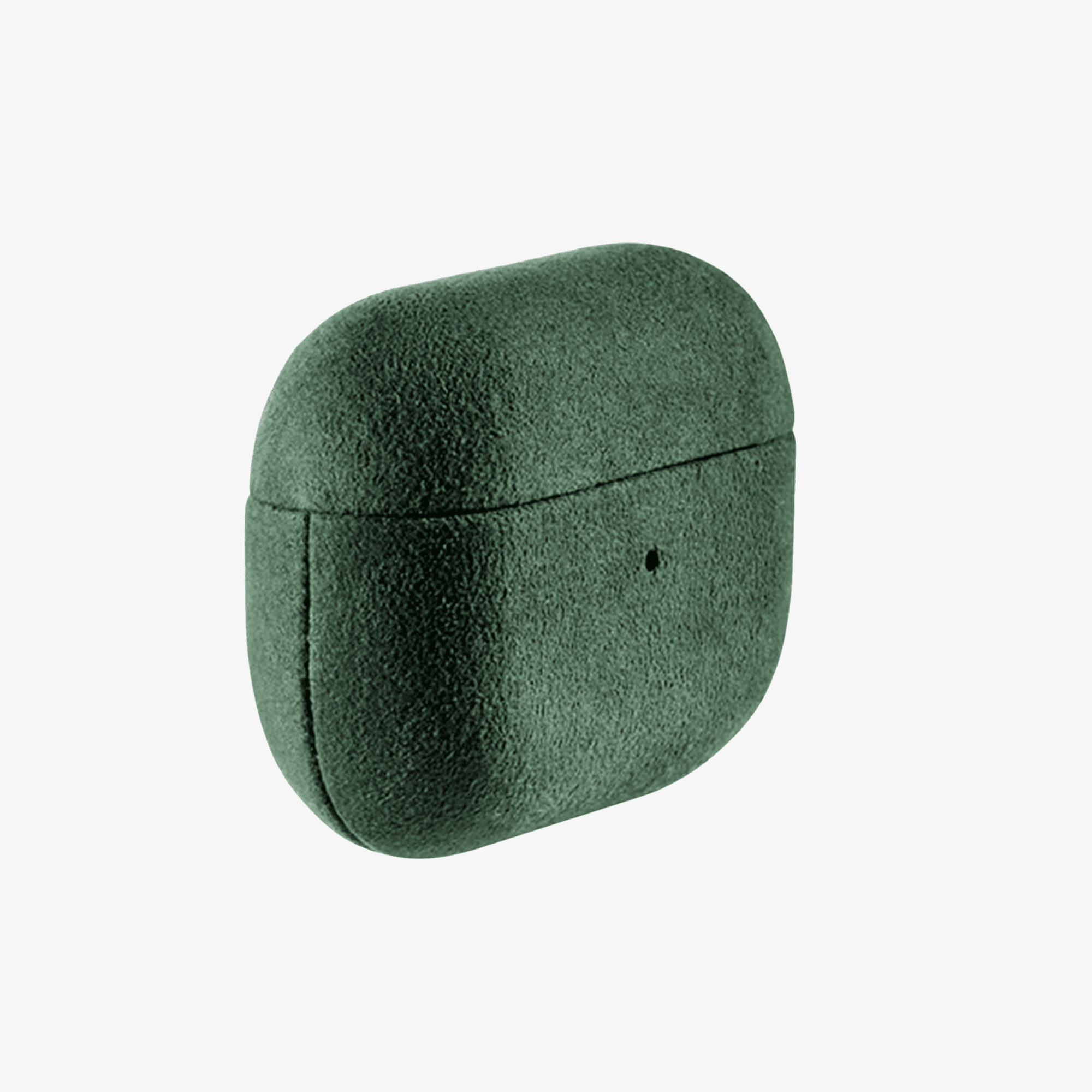 Coque en Alcantara pour AirPods Pro (2e génération) - Vert nuit