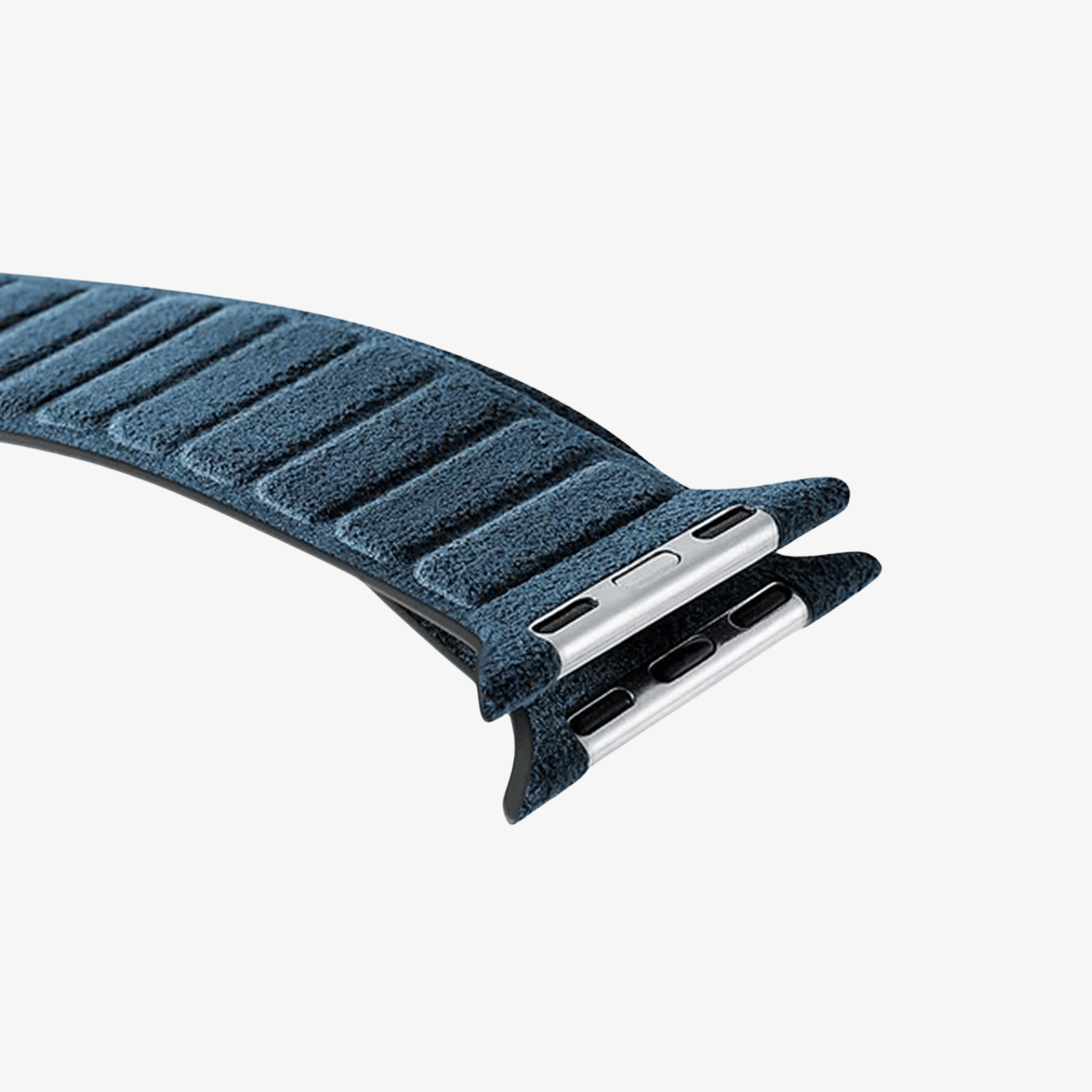 Bracelet Apple Watch en Alcantara - Bleu Océan - 38/40/41/42 mm