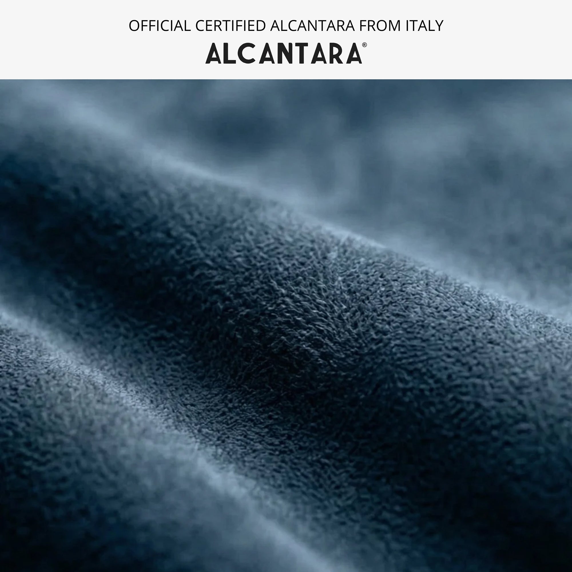Bracelet Apple Watch en Alcantara avec boucle - Bleu océan - 38/40/41/42 mm