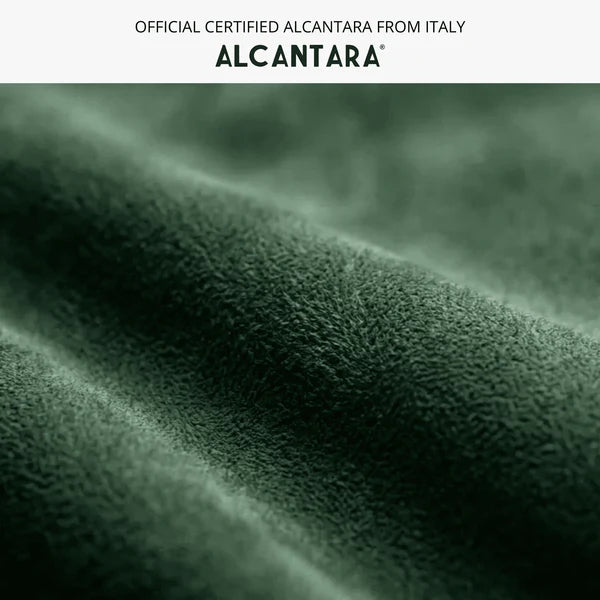 Portefeuille MagSafe en Alcantara - Vert Nuit