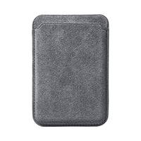 Portefeuille MagSafe en Alcantara - Gris Nardo