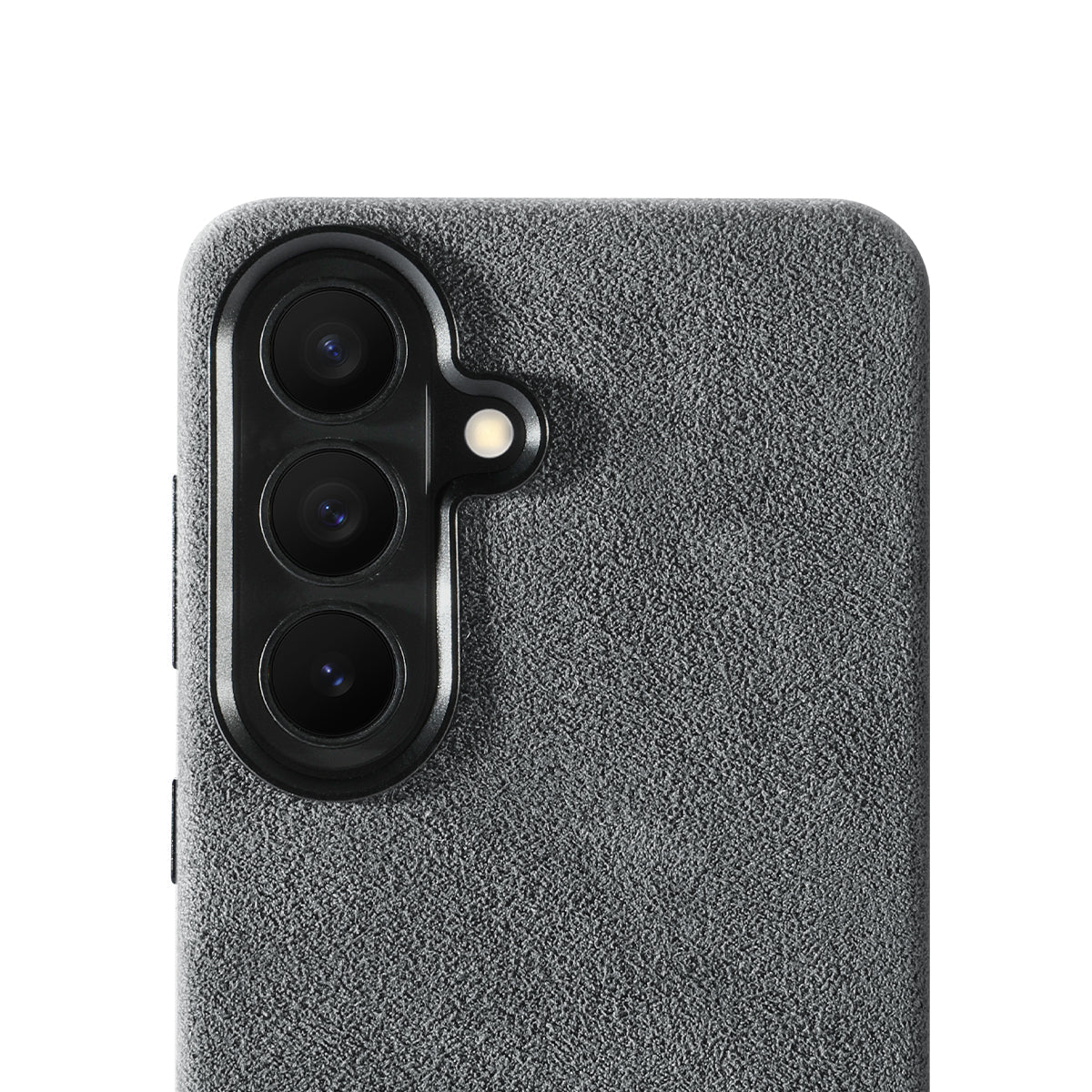 Samsung Galaxy S26 - Coque Alcantara - Gris Nardo