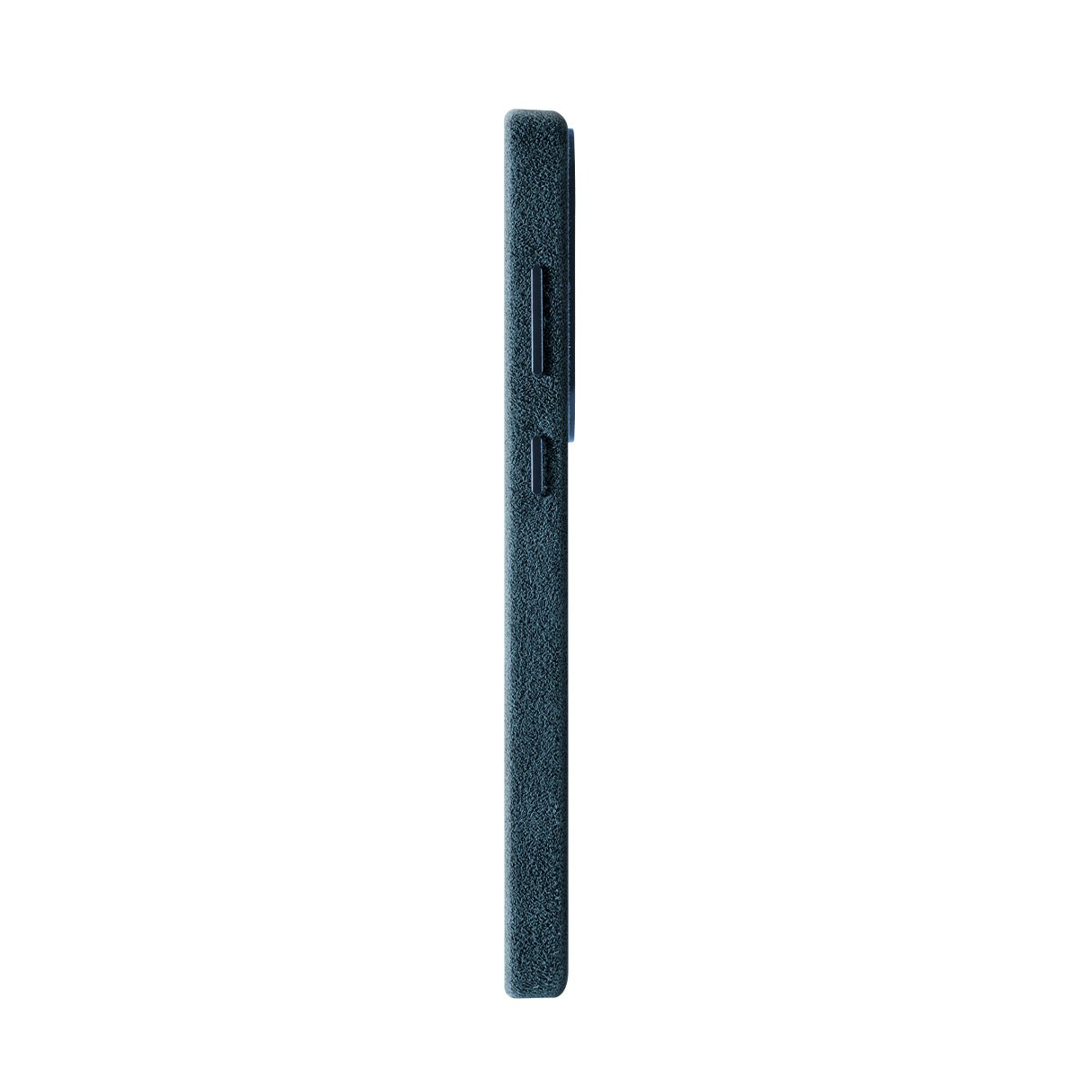 Samsung Galaxy S26 Plus - Coque en Alcantara - Bleu océan